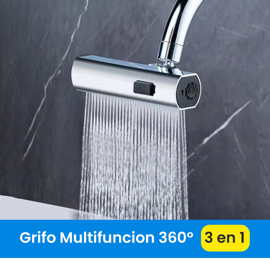 GRIFO GIRATORIO UNIVERSAL CASCADA 360º