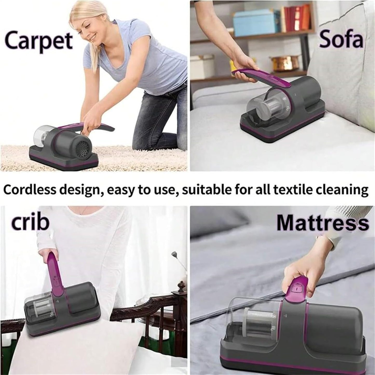 ASPIRADORA PORTÁTIL CleanSafe™ UV (+2 filtros GRATIS)