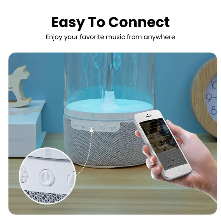 ALTAVOZ MEDUSA BLUETOOTH LUMINOSO HD 360º JELLYFLOW™