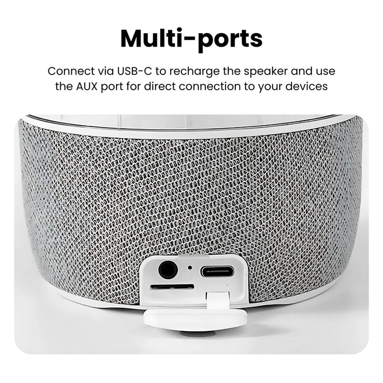 ALTAVOZ MEDUSA BLUETOOTH LUMINOSO HD 360º JELLYFLOW™