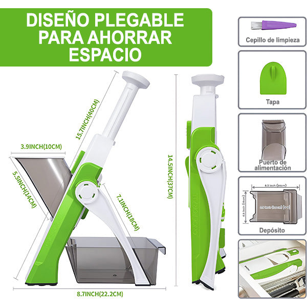 Cortadora de alimentos SLICEMASTER 4 en 1