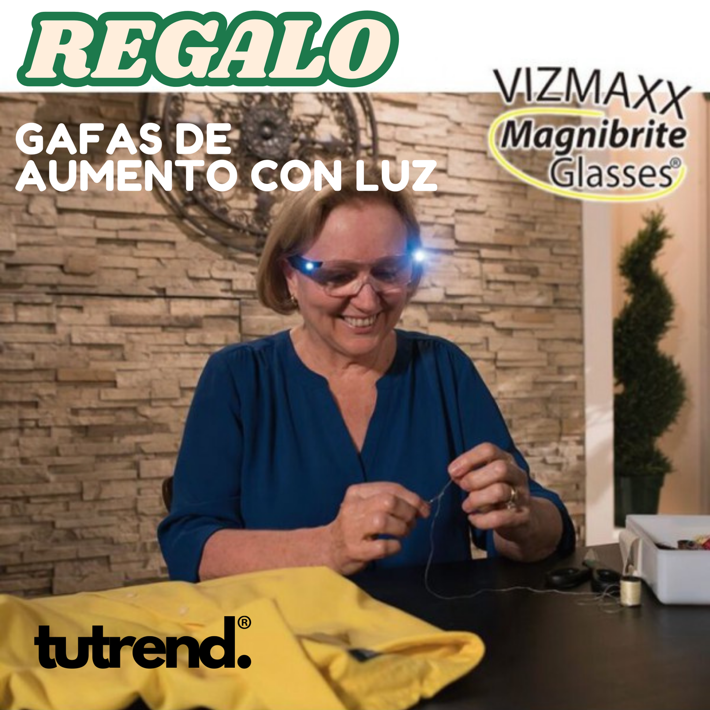 MAQUINA DE COSER PORTÁTIL + GAFAS DE AUMENTO DE REGALO 🎁