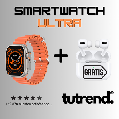 SMARTWATCH ULTRA S9 + AURICULARES GRATIS 🎧 + 2 CORREAS DE REGALO🎁