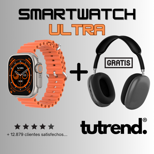 SMARTWATCH ULTRA S9 + AURICULARES GRATIS 🎧 + 2 CORREAS DE REGALO🎁