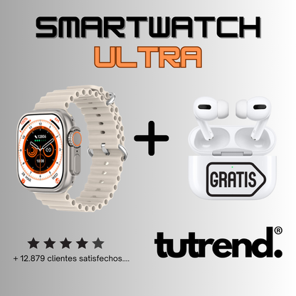 SMARTWATCH ULTRA S9 + AURICULARES GRATIS 🎧 + 2 CORREAS DE REGALO🎁