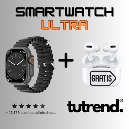 SMARTWATCH ULTRA S9 + AURICULARES GRATIS 🎧 + 2 CORREAS DE REGALO🎁