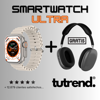 SMARTWATCH ULTRA S9 + AURICULARES GRATIS 🎧 + 2 CORREAS DE REGALO🎁