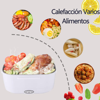 FIAMBRERA LUNCH™ - Calienta en vehículo y hogar