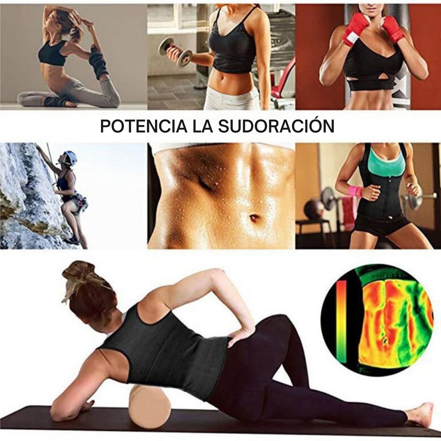 Camiseta efecto Sauna Reductora SWEATMAX PRO™