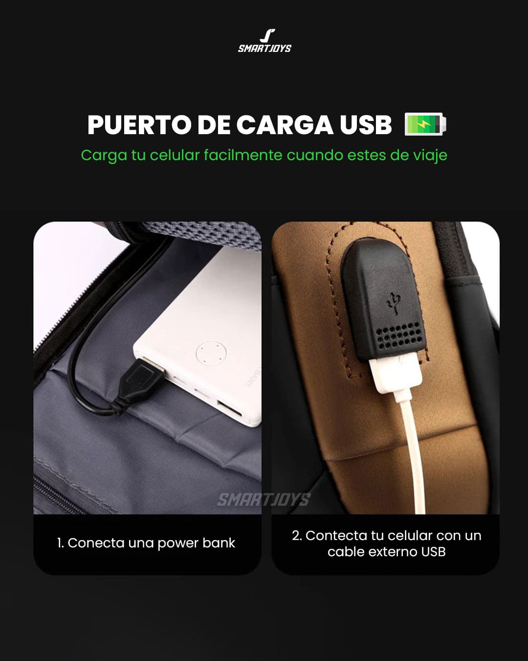 LOCKSAFE BAG™ Bolso con Sistema Antirrobo