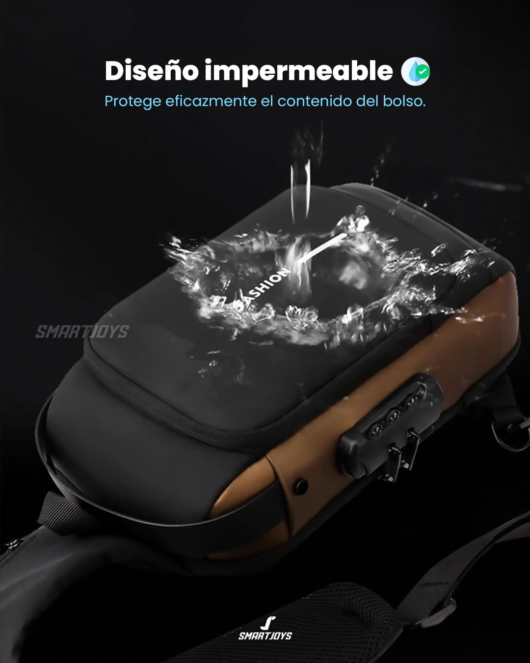 LOCKSAFE BAG™ Bolso con Sistema Antirrobo