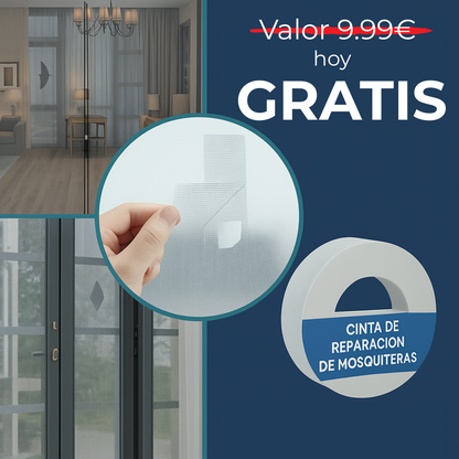 Cortina Magnética Antimosquitos AIRFLOW™ + Cinta de reparación GRATIS