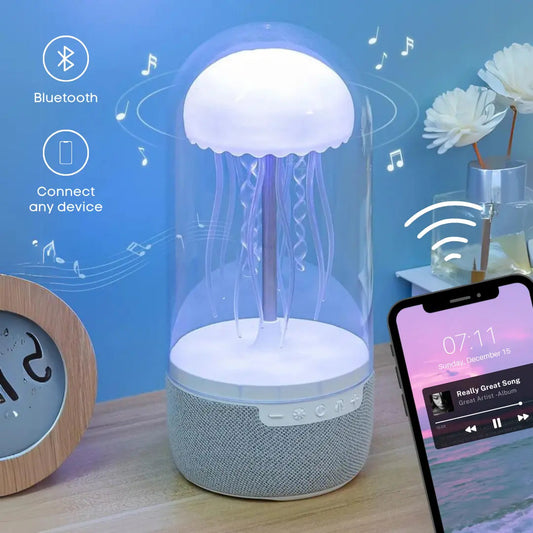 ALTAVOZ MEDUSA BLUETOOTH LUMINOSO HD 360º JELLYFLOW™