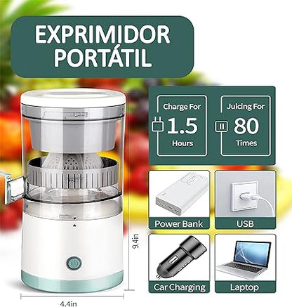 Exprimidor Portátil con carga USB